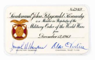 Image courtesy of the John F. Kennedy Presidential Library and Museum, Boston, MA.