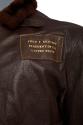 detail of Flight jacket left shoulder
