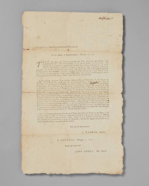 Courtesy of the David M. Rubenstein Americana Collection