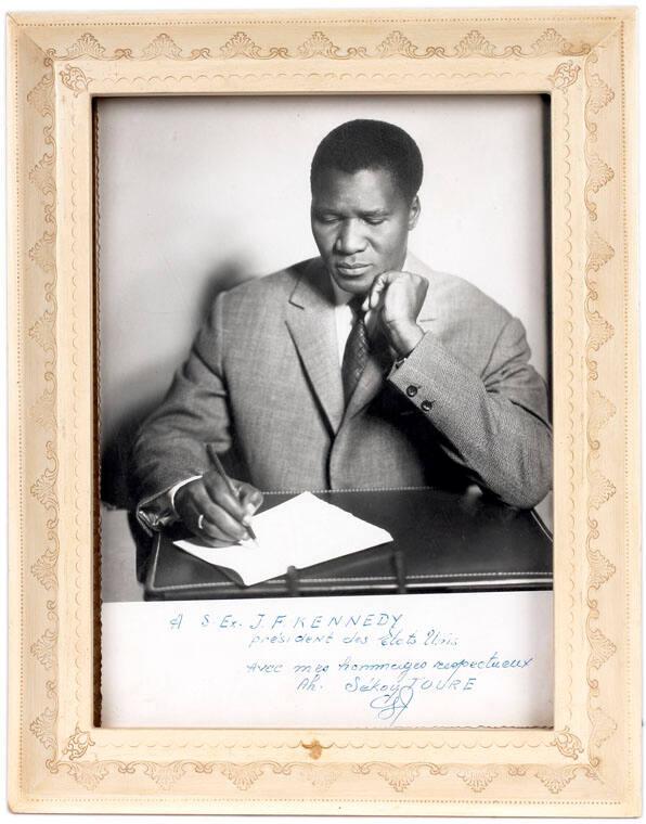 Photograph of President of the Republic of Guinea Sekou Toure – All ...