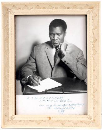 Photograph of President of the Republic of Guinea Sekou Toure
