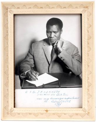 Photograph of President of the Republic of Guinea Sekou Toure