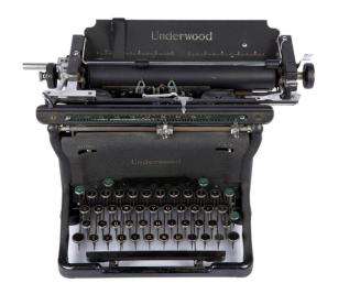 John F. Kennedy's Typewriter