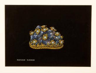 Design Sketch of Paperweight for Grand Duchess Charlotte of Luxembourg