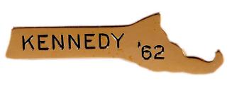 Massachusetts '62 Campaign Pin