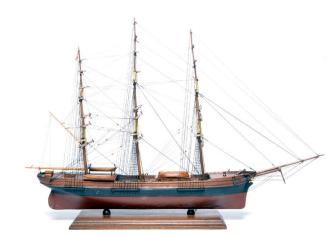 Model of the Clipper Ship "Glory of the Seas"