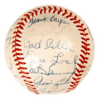 Autographed All-Star Game Baseball – Kennedy Administration Collection ...