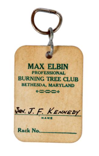 Burning Tree Golf Club Bag Tag