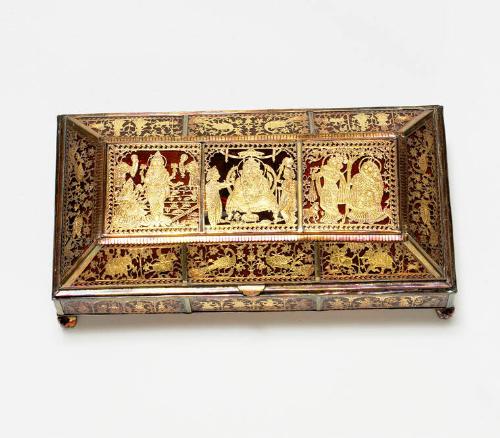 Gilt Enamel Box