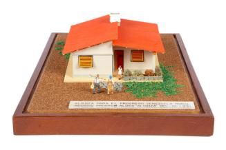 Model of a Rural Farmhouse