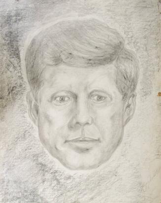 Sketch of John F. Kennedy