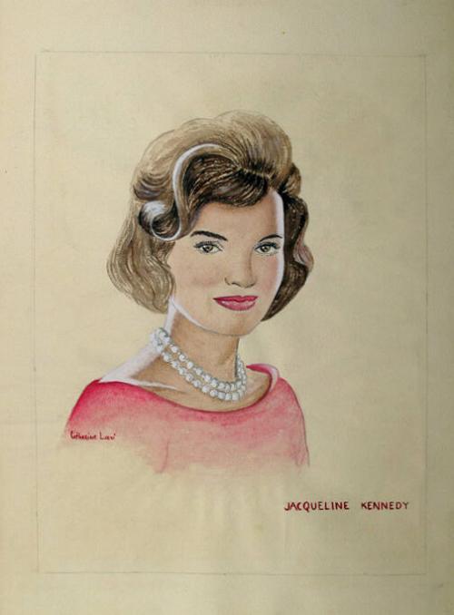 Portrait Of Jacqueline Kennedy All Artifacts The John F Kennedy Presidential Library And Museum 