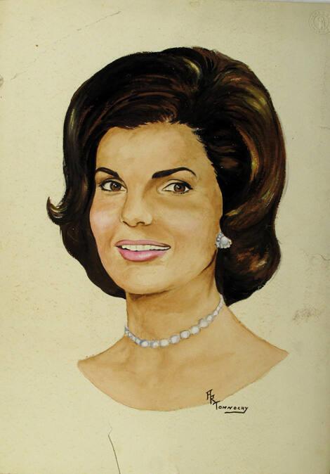 Portrait of Jacqueline Kennedy – All Artifacts – The John F. Kennedy ...