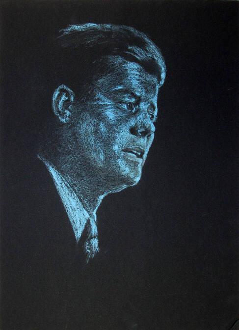 Sketch Of John F Kennedy – All Artifacts – The John F Kennedy