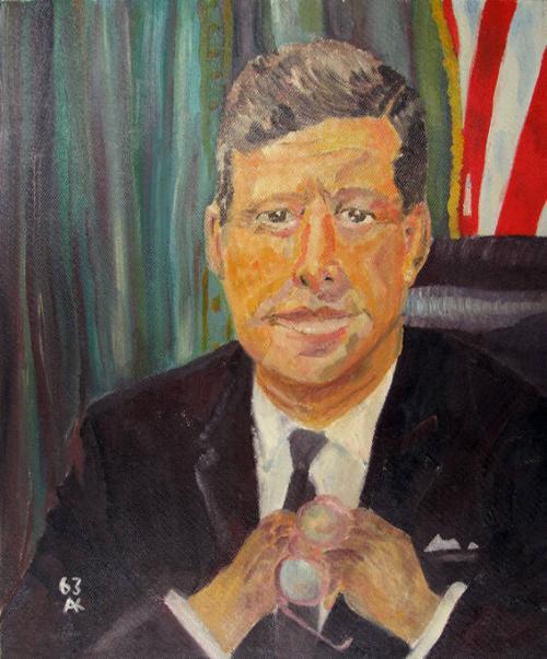 Portrait of John F. Kennedy