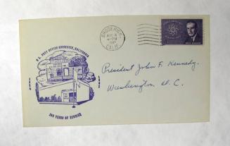 Commemorative Envelope: The Opening of the New Post Office in Broderick, California