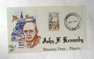 First Day Cover: Sam Rayburn