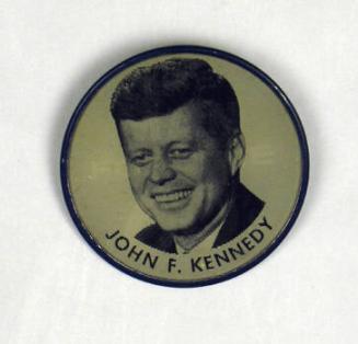 The Man for the 60s Campaign Button