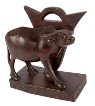 Water Buffalo Bookend