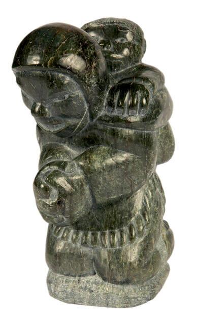 Eskimo Woman with Child