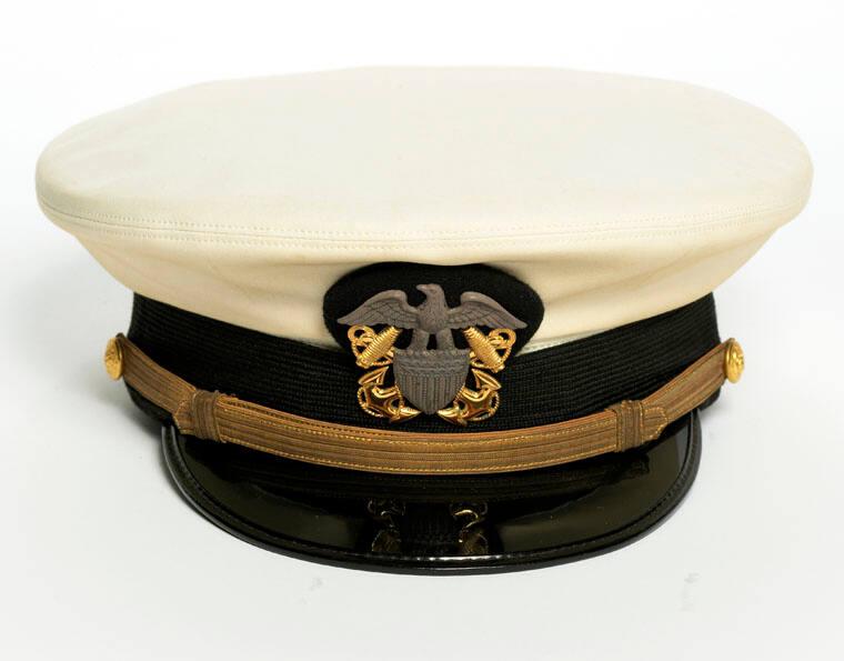 Us navy deals captain hat