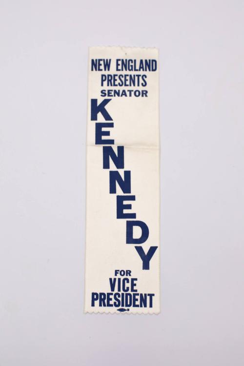 Campaign Ribbon for Senator John F. Kennedy for Vice President