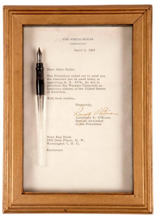 Signing Pen Used to Sign H.R. 4374