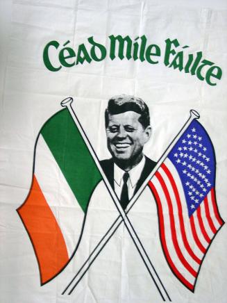 "Cead Mile Failte" (A Hundred Thousand Welcomes) Parade Banner