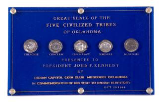 Great Seals of Oklahoma Tribes Coins