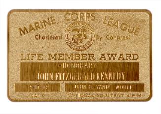 Marine Corps League Membership Card