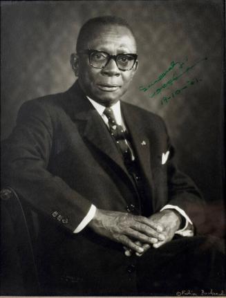 Photograph of President of Liberia William V.S. Tubman