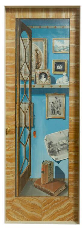 Trompe L'Oeil Closet Door: Mes Objects Adore