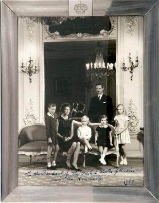 Photograph of Prince Jean and Family