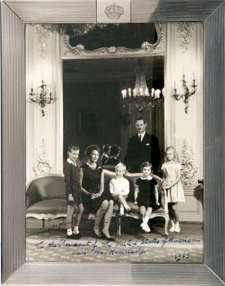 Photograph of Prince Jean and Family