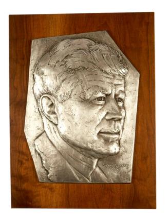 Relief Portrait of John F. Kennedy