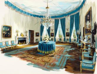The White House Blue Room