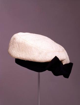 Beret with Black Ribbon