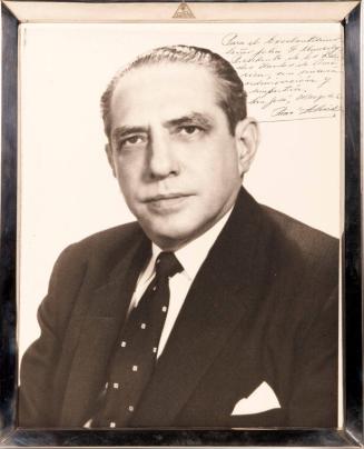 Photograph of President-elect of Nicaragua Rene Schick