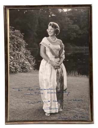 Photograph of Princess Beatrix of the Netherlands