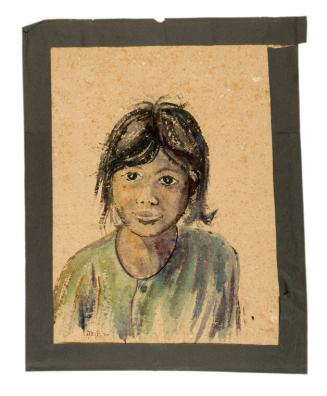 Portrait of a Cambodian Boy