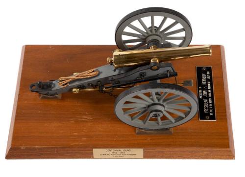Model of a Civil War Howitzer