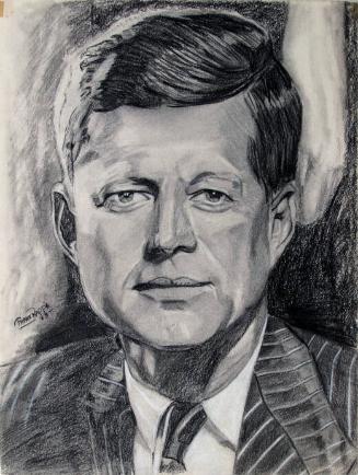 Sketch of John F. Kennedy