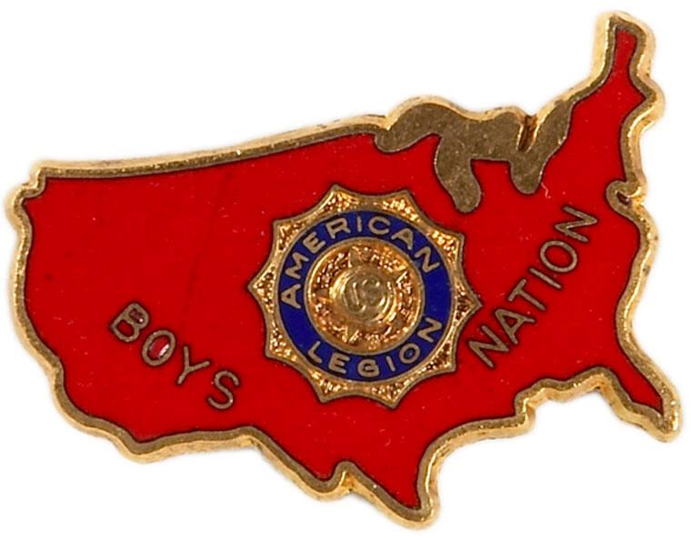 Boys Nation Lapel Pin All Artifacts The John F. Kennedy