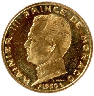 5 Franc Prince Rainier III Coin
