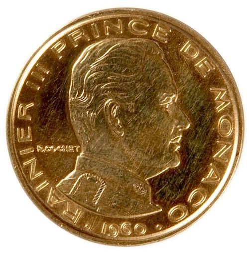 1 Franc Prince Rainier III Coin