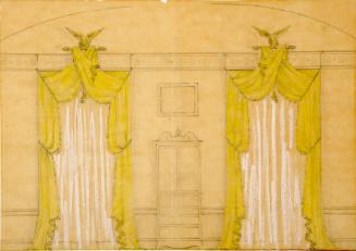 Design for White House Breakfast Room Curtains