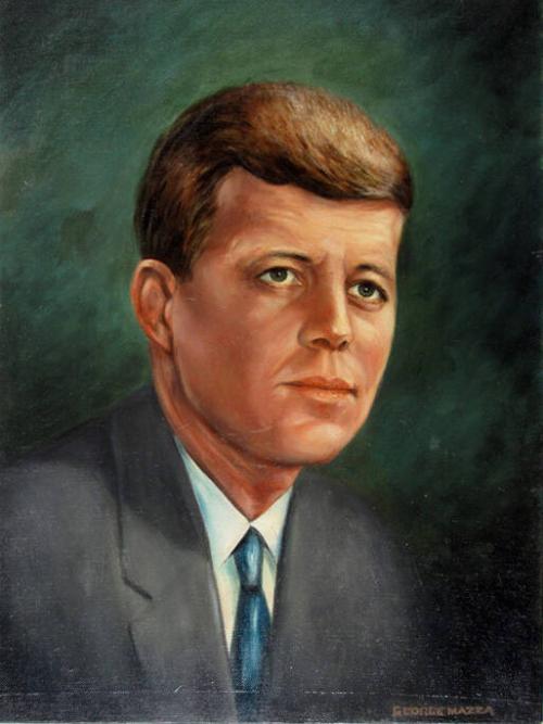 Portrait of John F. Kennedy