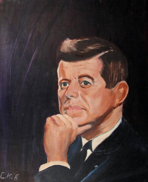 Portrait of John F. Kennedy