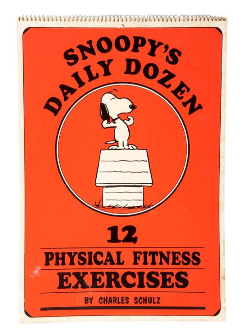 Exercise Book: Snoopy's Daily Dozen: 12 Physical Fitness Exercises