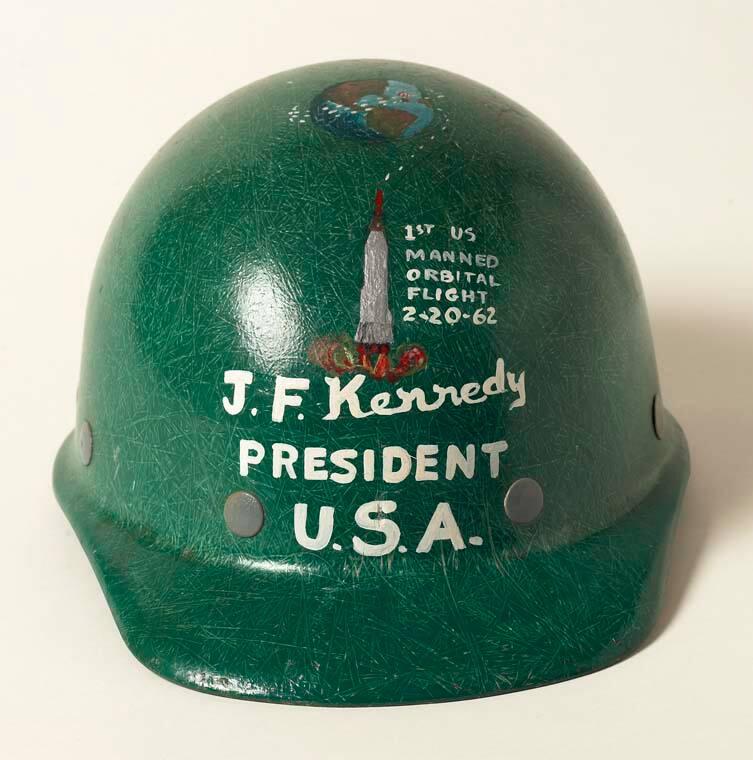 Project Mercury Hard Hat All Artifacts The John F. Kennedy